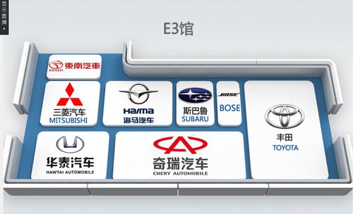 2012北京国际车展地图发布