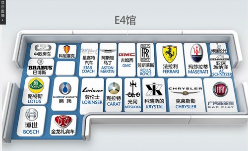 2012北京国际车展地图发布